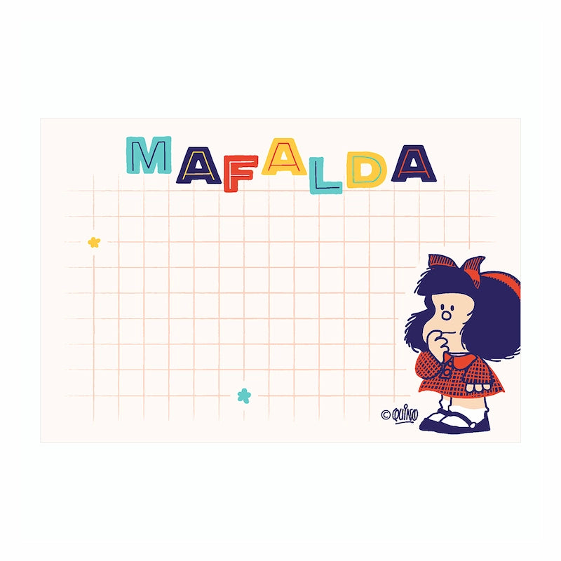 Caja de NOTAS con cierre magnético- Mafalda