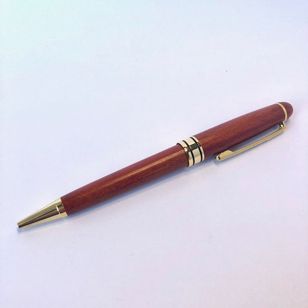 Bolígrafo de madera palo de rosa