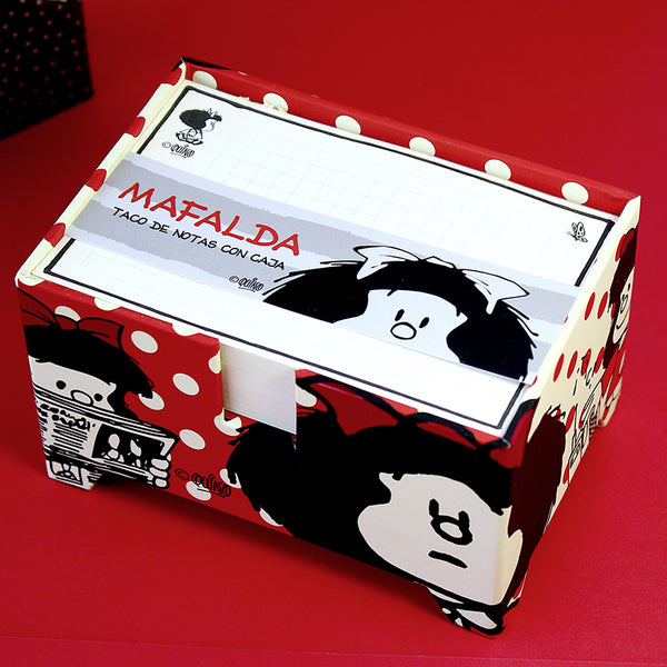 Caja de NOTAS Mafalda