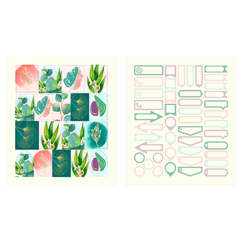 Planner Botánico/ Cuaderno espiral (17x20)