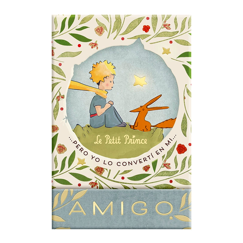 Libreta El Principito, cierre magnético