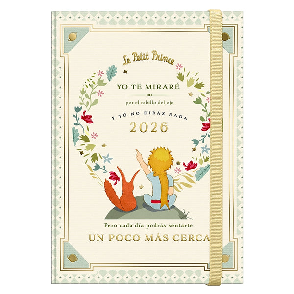 Agenda 2026- EL PRINCIPITO (Diaria)/ BOOK (12x17 cm)