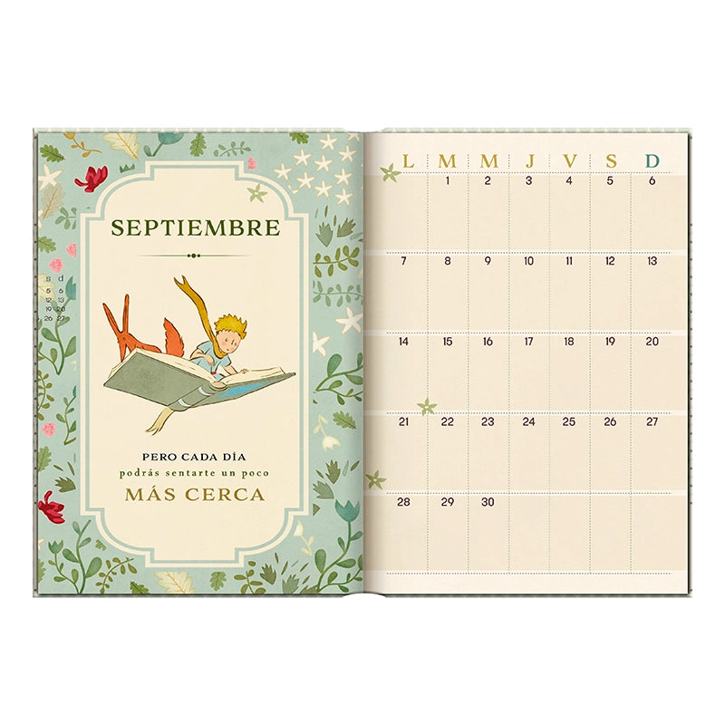 Agenda 2026- EL PRINCIPITO (Diaria)/ BOOK (12x17 cm)
