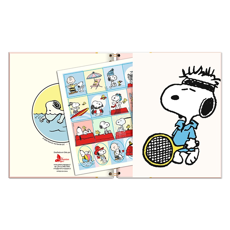 Agenda 2026- SNOOPY (DIARIA)/ Espiral Cuaderno (17x20 cm)