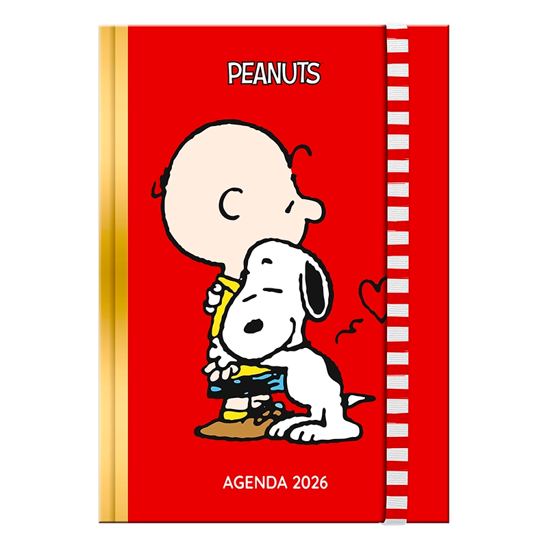 Agenda 2026- SNOOPY (Diaria)/ BOOK (12x17 cm)