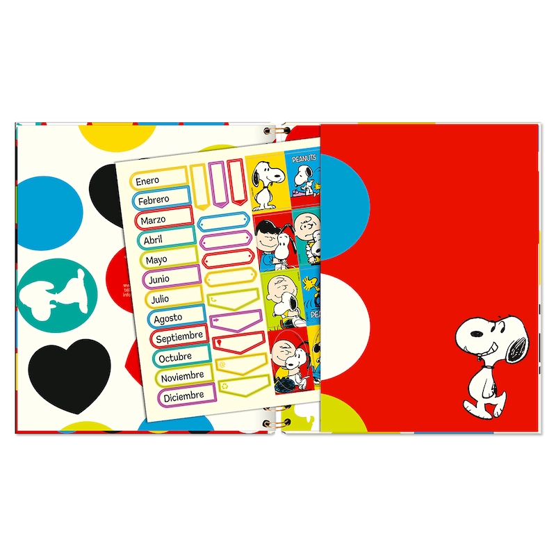 PLANNER- SNOOPY (Semanal)/ Cuaderno espiral (17x20 cm)