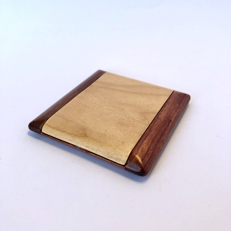 Espejo de madera