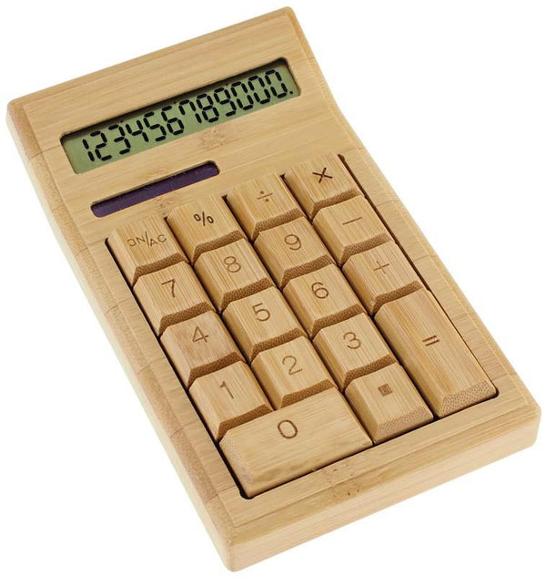 Calculadora bambú