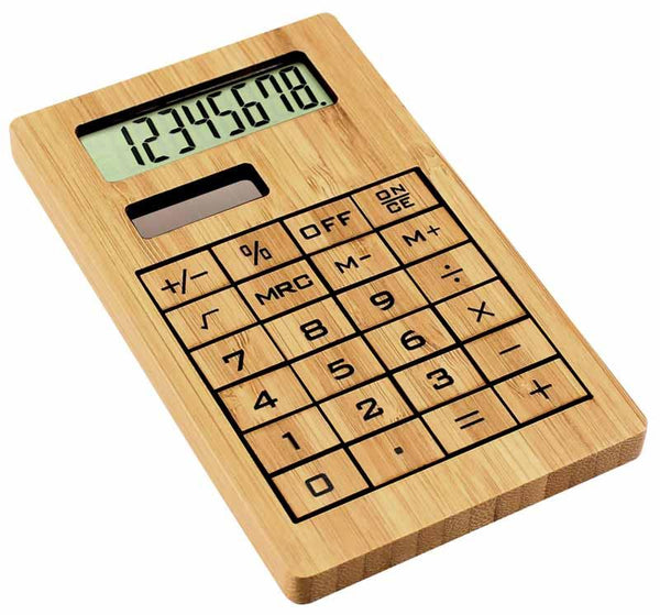 Calculadora bambú