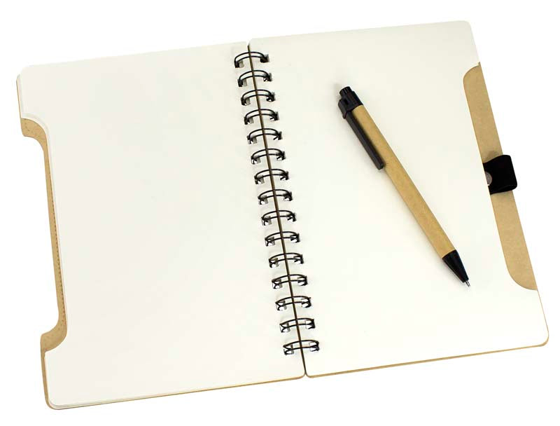 Libreta ecológica hojas lisas