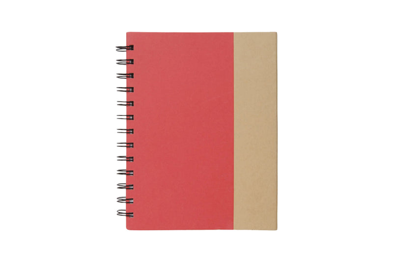Libreta ecológica con post it y lápiz