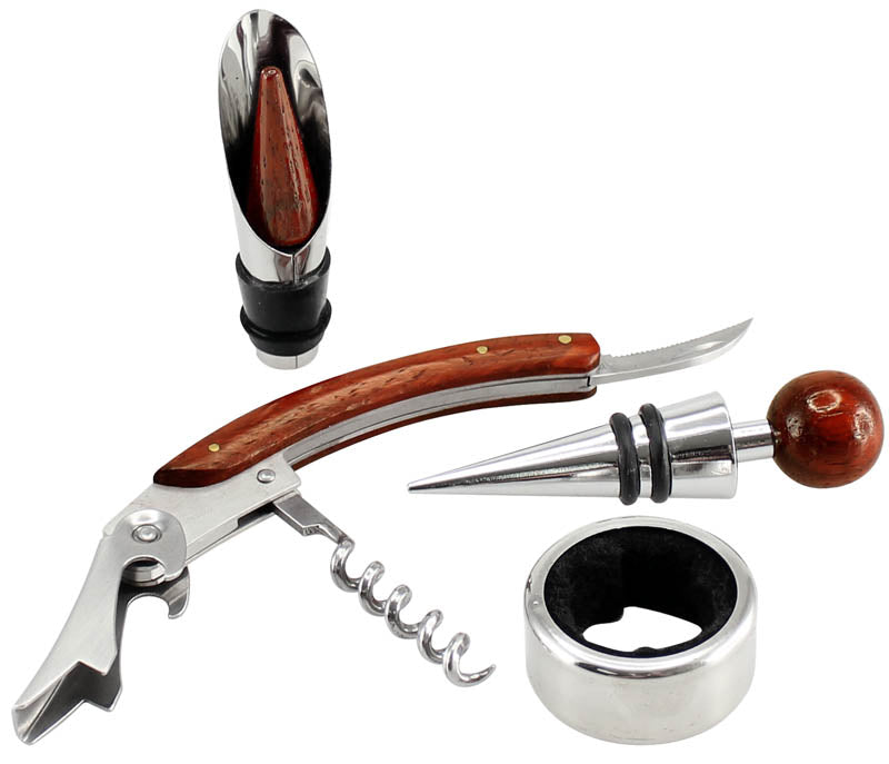 Set de vino ecocuero