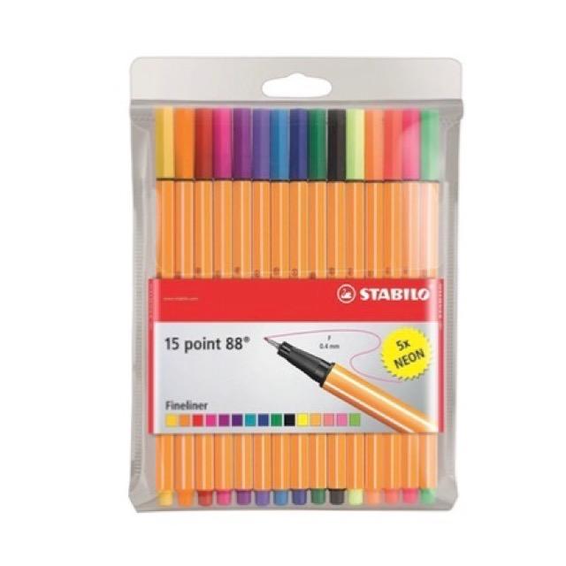 Set 15 Point 88 Stabilo