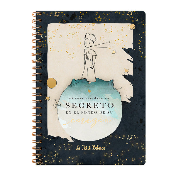 Libreta grande con espiral El Principito
