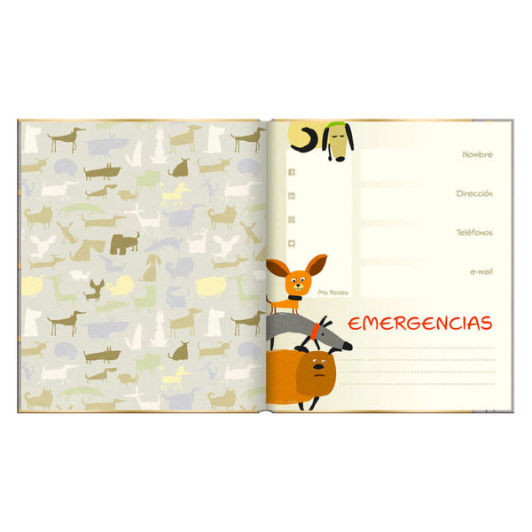 SALDOS!: Agenda 2022- DOGS (17x20cm)